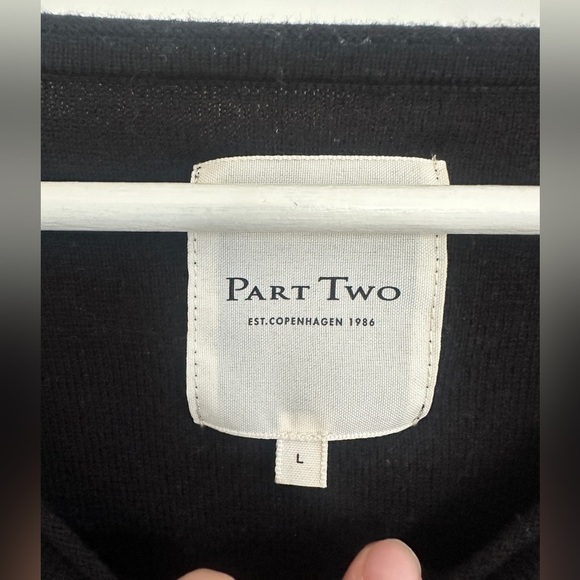 Plain Jane Black Women's Sweater - Picture 4 of 4